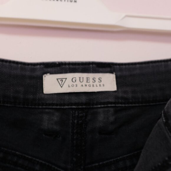 GUESS Distressed High Rise Shorts - Picture 5 of 5